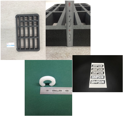 トムソンプレス打ち抜き加工　製品事例