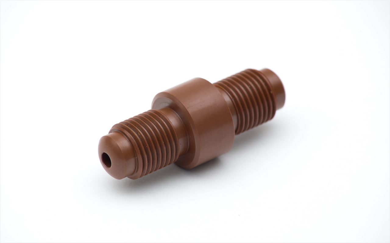 ポリイミド樹脂（PI樹脂）の精密切削加工【デュポン SP-1】