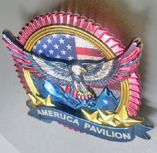 3Dレリーフフルカラーメタル加工サービス