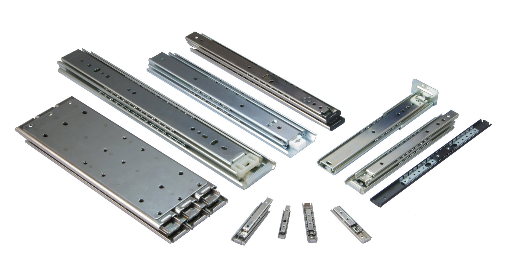 アキュライドシングルスライドレール711.2mmC20128【2本入り】