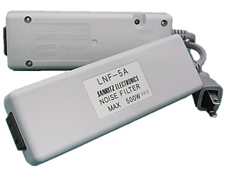 LNF-5A NOISE FILTER 低周波電源ノイズフィルタ SANRITZ 低周波電源ノイズフィルタ『LNF-5A』 サンリッツ