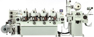 凸版輪転間欠式ラベル印刷機 『ES-150/200』 三條機械製作所