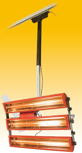 超速乾型赤外線中波ヒーター『プロノウェーブ』 高瀬塗料 | イプロス