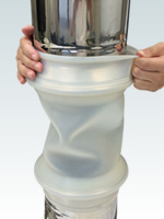 粉粒体プロセス用フレキシブルジョイント『フィッティングジョイ』