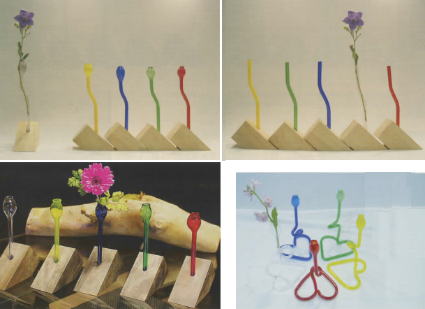 花器　一輪挿し　花B-DORO　はなびいどろ