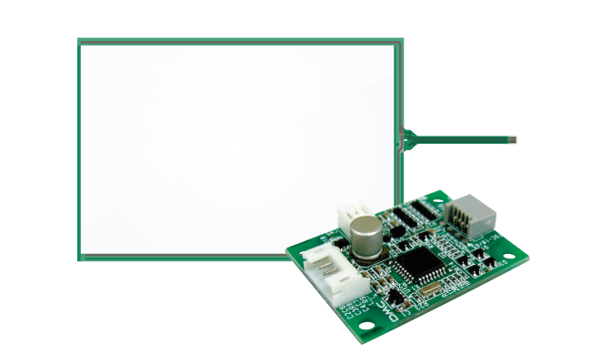 軽荷重4線式シングルタッチ抵抗膜タッチパネルLSTシリーズ