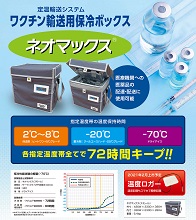 NEOMAX ネオマックス　ワクチン輸送用保冷BOX