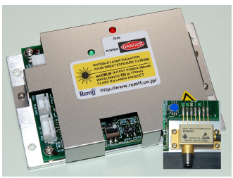 組み込み用RFポート付LD光源