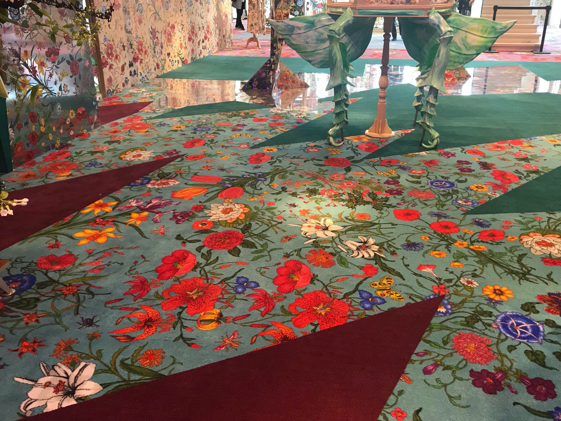 フロア用プリントタイルカーペット『オリジナルカーペット』