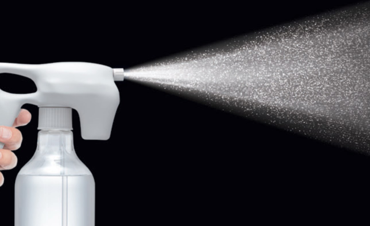 充電式軽量ミストスプレー『楽々ミスティー君』