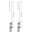 467MHz Digital Simple Radio Antenna "AG467 Series"