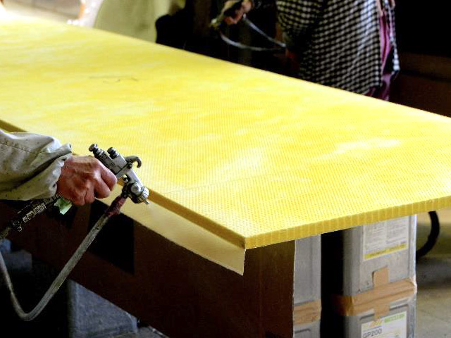 吸音・断熱材「グラスウール」　スライス加工サービス