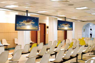 【フラットディスプレイ用】天吊りハンガー