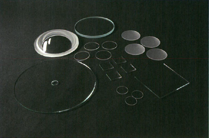 真空蒸着用、膜厚測定ガラス