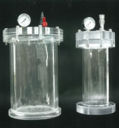 【開発製品】アクリル製耐圧水槽