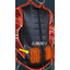 Warm winter vest with dual-sided heater.
