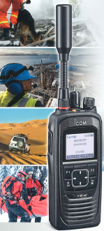 無線機『SATELLITE PTT IC-SAT100』