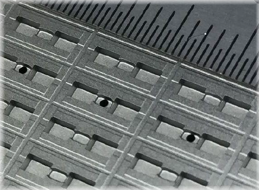 超精密加工事例（ディスクリートパッケージ）