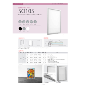 Outdoor LED Light Panel Model SO105