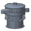 Sato-style vibrating sieve machine: Examples of applications in the metal and mining industries.