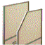 Aluminum frame partition (for evacuation) "Sanshikiru"