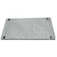 Pipe narrowing "Crocodile Grating" trench cover, bolt-fixed type.
