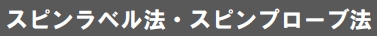 解析法『スピンラベル法・スピンプローブ法』