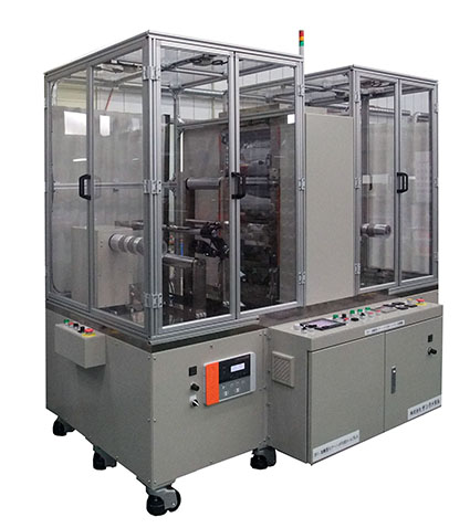 エアハイドロ式加熱ロールプレス　RH-0307-2525-HW