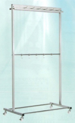 ステンレス製モップハンガー