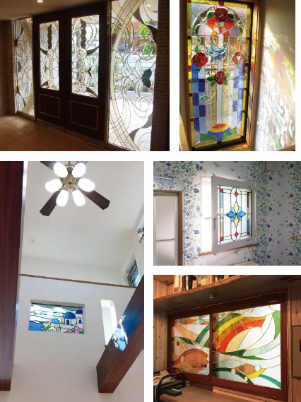 【施工実例】本物のステンドグラス『ピュアグラス』