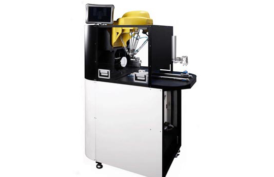 『ロボット（パラレル型）画像処理簡易検査装置』