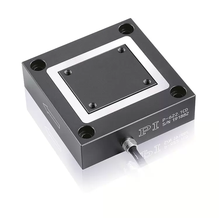 【半導体向け】0.1nm分解能 小型X軸ピエゾステージ