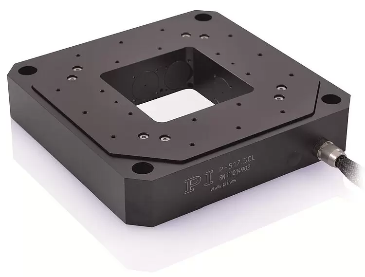 【レーザー加工向け】開口部66×66mm 多軸ピエゾスキャナー