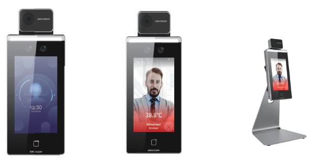 顔認証機能付き体温スクリーニング用サーマルカメラ