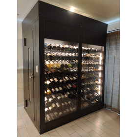 Custom Walk-In Wine Cellar "Bacchus's Bedroom"