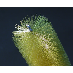 ねじりブラシ｜細い真鍮の毛も加工可能