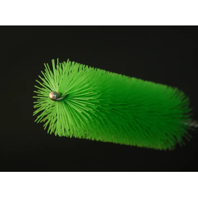 緑色ナイロンのねじりブラシ