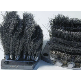 ブラシを曲げる｜曲げて並べて溶接