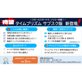 The subscription version of the work analysis software "Time Prism" has been released!