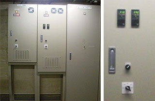 導入事例　送風機３　[宿泊施設]　給排気ファンのインバータ化