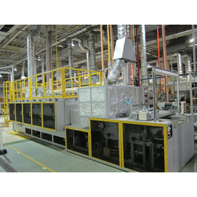 【省エネ事業認証】メッシュベルト式連続オーステンパー炉　ZAMS