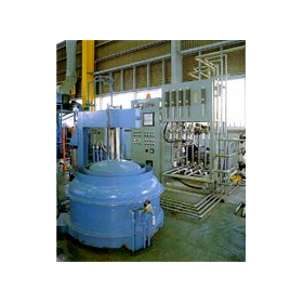 Fluidized bed heat treatment furnace [Poor gas surroundings, deep hole shapes, process shortening, etc.]