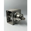 Powder device direction: Hold load without power or brakes! Compact winch.