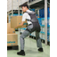 Assist suits for logistics and construction sites. Reducing the burden on the lower back from transporting heavy objects.