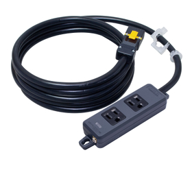 2-port OA tap with harness plug, bl...