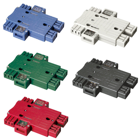Harness joint box with 2 branches