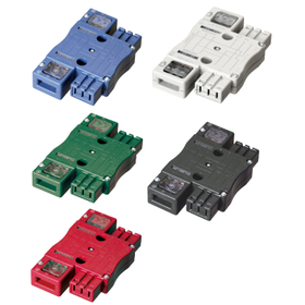 Harness joint box with 2 branches