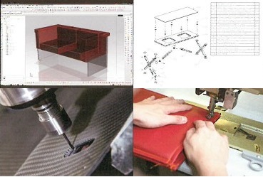 カーボン製家具 開発・製作サービス