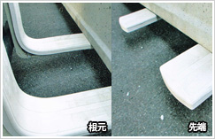 フォークリフト用アームカバー『マジックベルト』