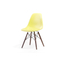 DSW Shell Chair FRP Walnut [Matte Lime]
